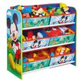 Mickey Mouse et ses amis - Meuble de rangement pour chambre d’enfant avec 6 bacs-1