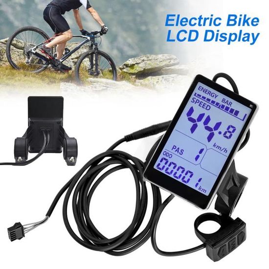 Écran LCD 6 Broches Pour Tableau De Bord Scooter électrique H5 - Affichage Clair Et Facile à Installer - 7
