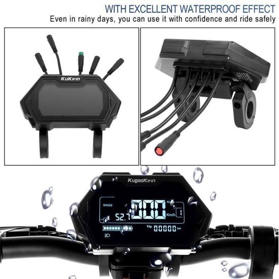 Nimoa Contrôleur 24V 250W Moteur Sans Balais – Alliage Aluminium, Courant 13A, Protection 20V, Compatible Scooter/vélo