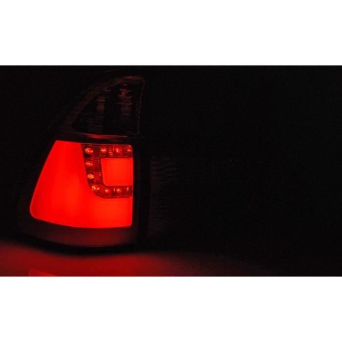 Paire de feux arriere BMW X5 E53 99-03 LED BAR rouge Blanc