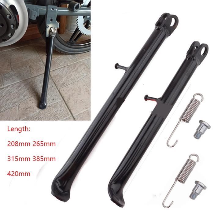 Béquille Latérale Pliable Pour VTT – Double Pied, Réglage Télescopique, Pour Cadres Haut De Gamme, 12,5 Cm, ABS