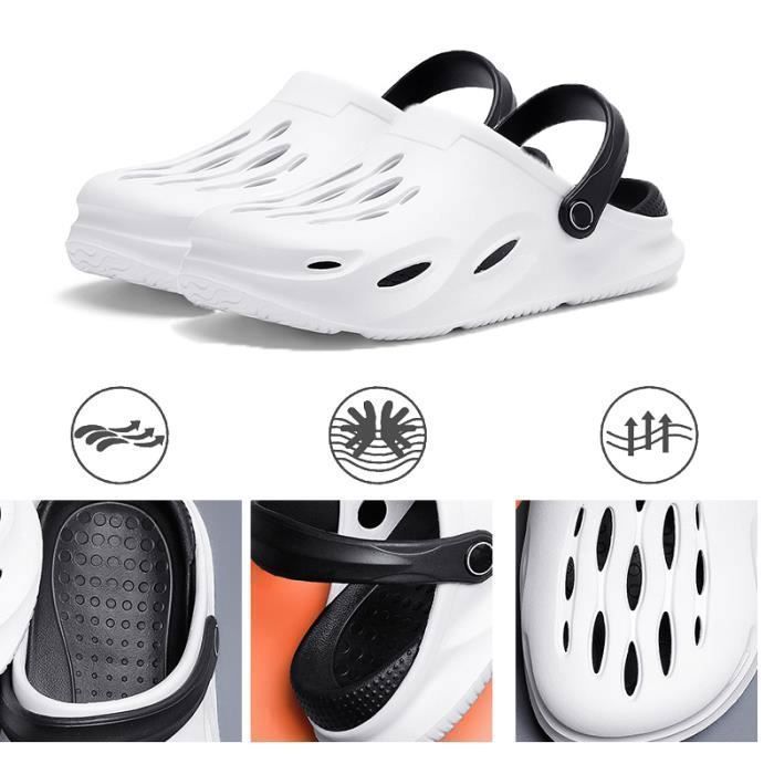 Sabots Hommes Trous Daération Sandales à Bout Fermé à - Morocco