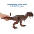 Carnotaurus Toro, Grande Figurine Articulée De Dinosaure De 40cm D'Envergure Avec Mouvement De Tête, Jouet Pour Enfant, Gnl07-2