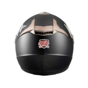 Stickers Réfléchissants Pour Casque Moto Logo Corse - Rétro, Visibilité Nocturne, Conforme Réglementation