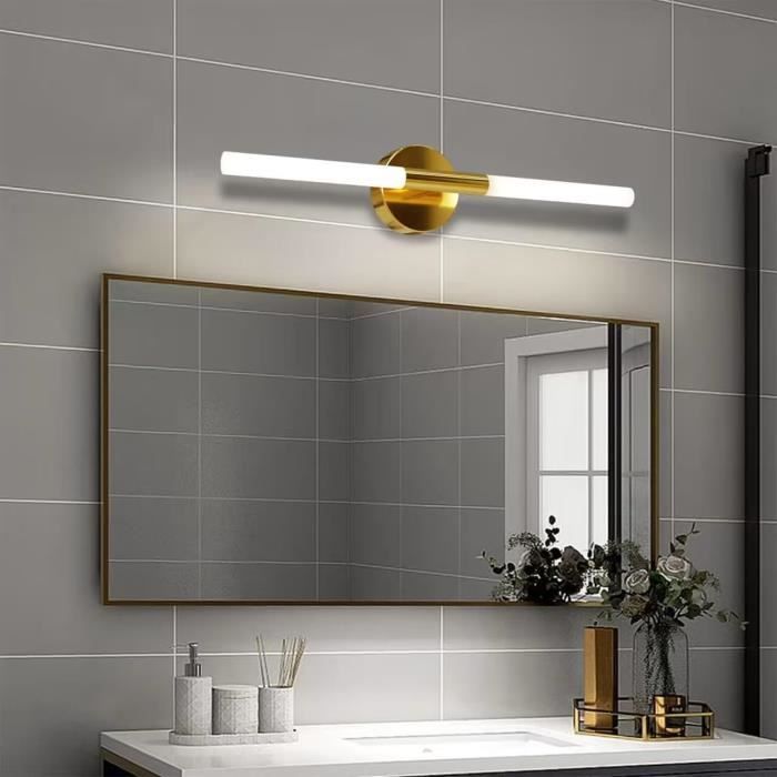 Gx Applique Murale Interieur LED 3W, Créatif Triangle Forme Doré Lampe Murale 3000K Blanc Chaud Moderne Métal Luminaire Mural Pour Chambre Salon Escalier Couloir