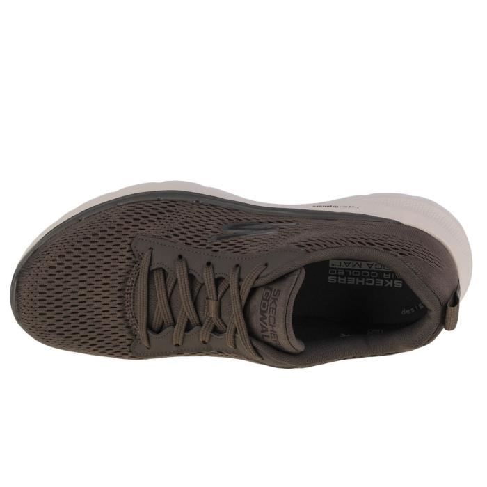 Skechers go walk shop 3 homme marron