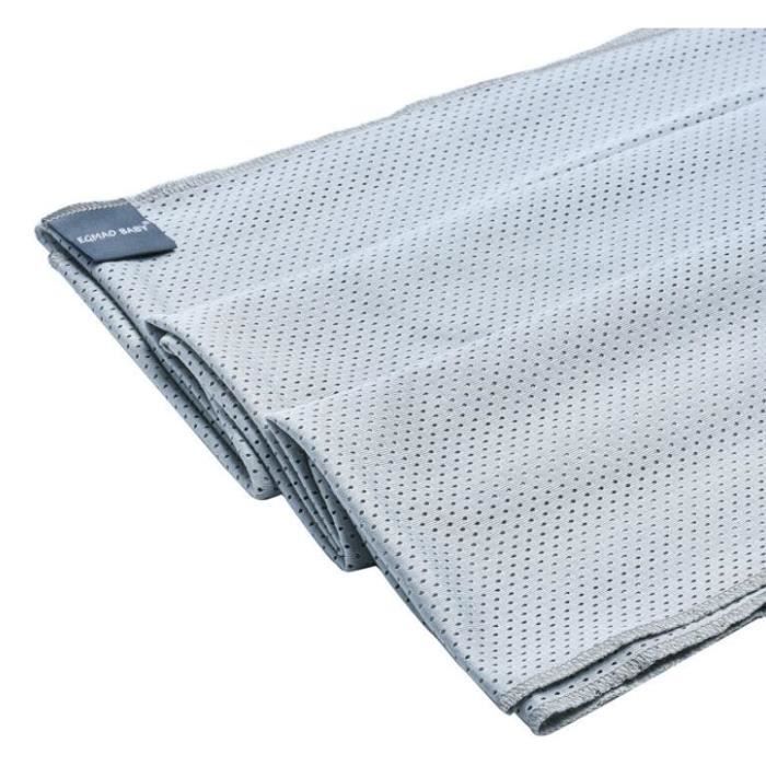 Écharpe De Portage Bébé Enveloppante Réglable - Gris - Respirante Coton - Jusqu'à 18 Kg - Nouveau-né & Tout-petit