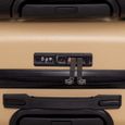 NUMADA - Valise Cabine (56x37x23.5cm) UpFly T21 avec Poche pour Ordinateur Portable 15" Jaune-3