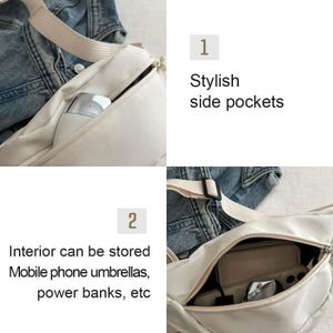 Sac Banane Femme En Cuir Gris Foncé - Bandoulière Ajustable 26x9x16cm - Neuf Avec étiquettes