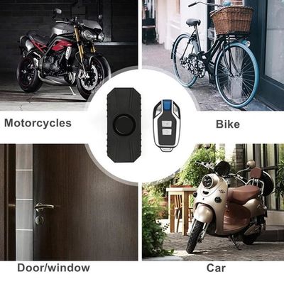 Alarme Moto Vélo 113dB Avec Télécommande - Antivol Sans Fil IP55 MIOLOE