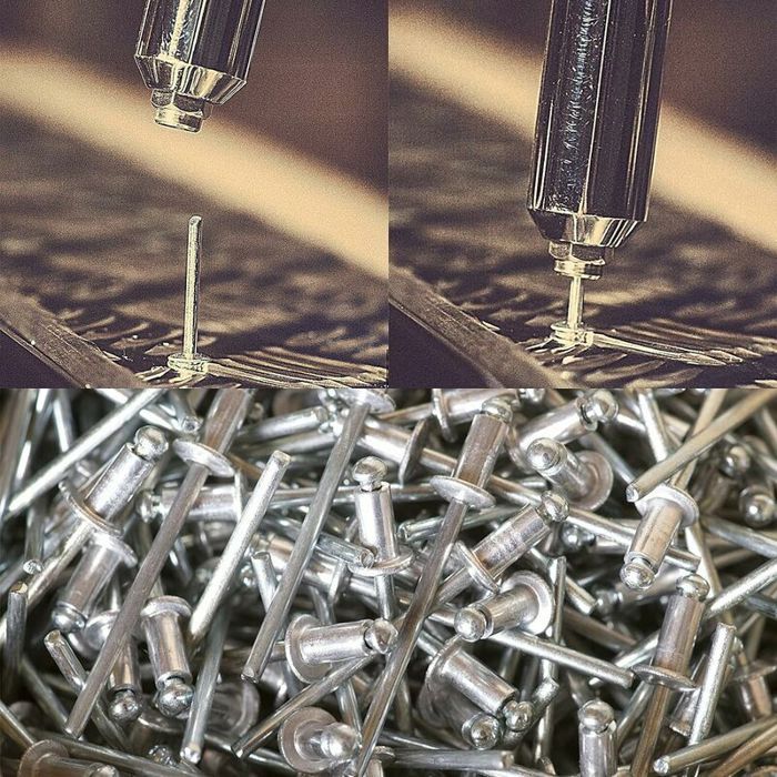 Rivets aveugles - LARGEIGHT - Assortiment 420 pcs - Aluminium - 8 ...