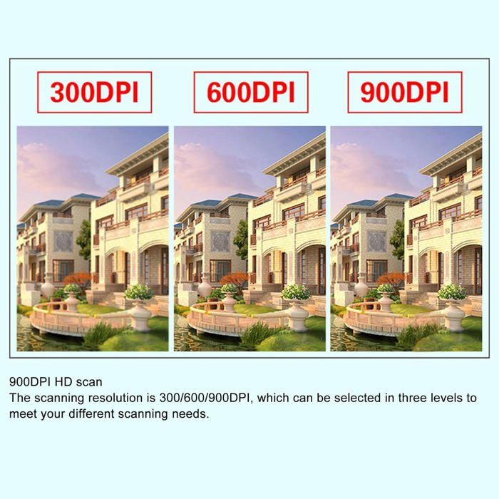 Scanner De Documents Portable,Petit Scanner De Documents Et De Photos