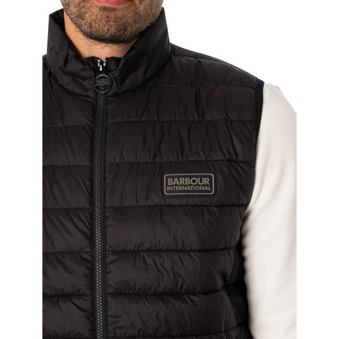 Gilet Tourer Reed Barbour International Homme Noir Noir