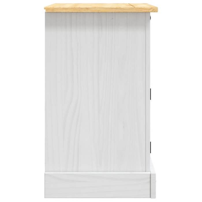 Tables de chevet 2 pcs Hill 46x35x49,5 cm Bois de pin solide