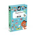 JANOD - Magnéti'Book Sports - 48 Magnets - 16 Cartes Modèles - Jouet Educatif En Carton FSCTM - Dès 3 Ans-0