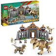 LEGO® Jurassic Park 76961 Le Centre des Visiteurs : l’Attaque du T. Rex et du Vélociraptor, Jouet-0