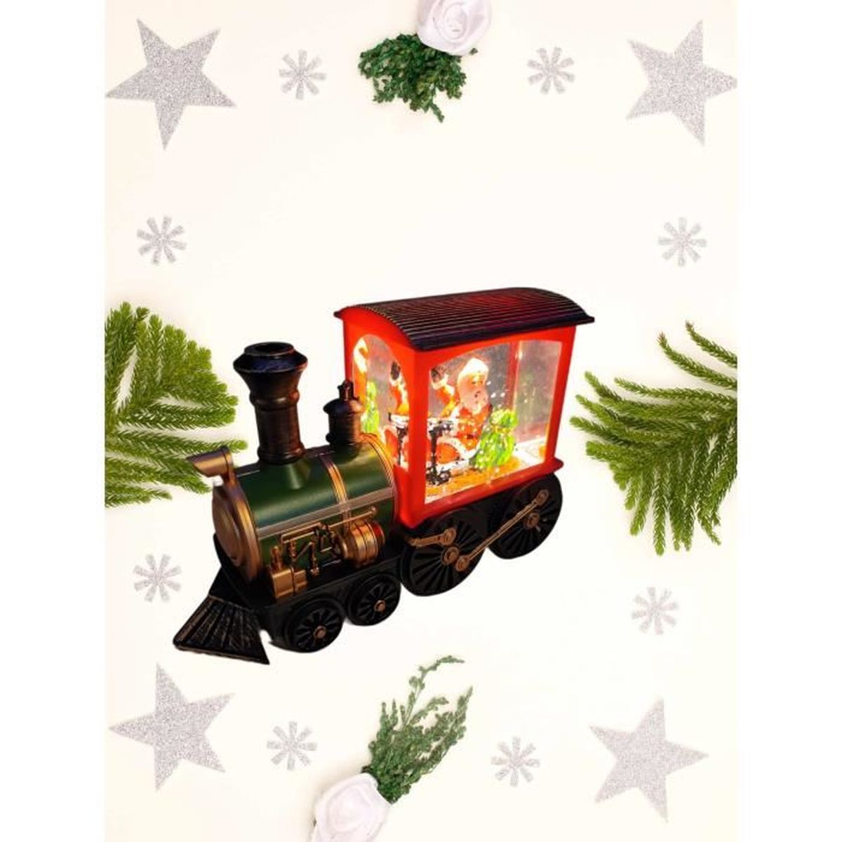 Père Noël Gonflable Avec LED Décoration De Noël IP44 3 M