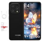 Smartphone Pas Cher DOOGEE N55 - 9Go + 128Go/1TB - Batterie 5150mAh - Écran de 6.56" - 13MP - Android 14 Double SIM/OTG/GPS Noir