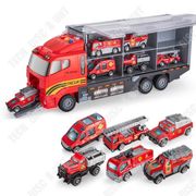 VTECH - Tut Tut Copains - Super Camion Caserne de Pompiers - 2 en 1 - Rond  Magique - Mixte - 12 mois+ - Cdiscount Jeux - Jouets