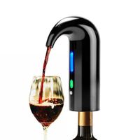 Carafe à Décanter,Décanteur Aérateur de vin electrique Verseur rapide intelligent d'aérateur de vin à un bouton pour les