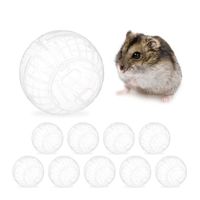 Lot de 10 boules hamster transparentes - 10027196-0