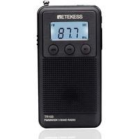 Retekess TR103 Mini Radio de Poche, Radio Portable FM MW SW, Radio Lecteur MP3 DSP Récepteur Numérique avec Batterie Rechargeable