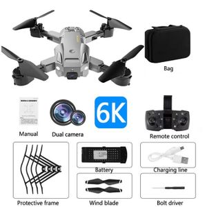 DRONE Caméra grise 6K 2 - Drone Professionnel GPS HD 5G 