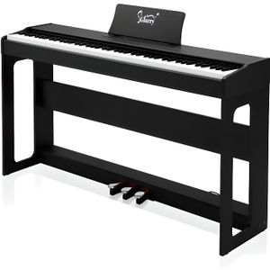 FunKey DP-88 II piano numérique noir set avec banquette de synthé, casque,  méthode d'apprentissage