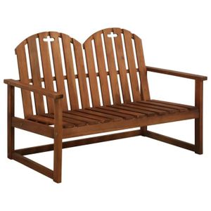 Banc De Jardin 2 Places En Bois Bleu Vieilli Achat Vente Banc D Exterieur Banc De Jardin 2 Places En Cdiscount