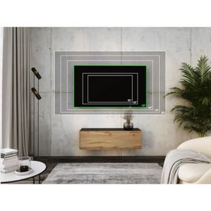MEUBLE TV Meuble TV - Design moderne avec fonction Push-to-O