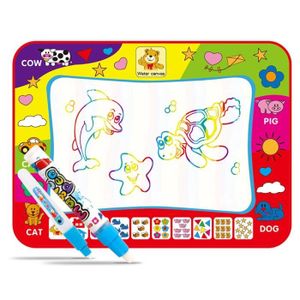 TABLE A DESSIN Dessin - Graphisme,Tapis de dessin magique à l'eau pour enfants,pour gribouiller et colorier,avec stylos magiques - Type 80X60 CM