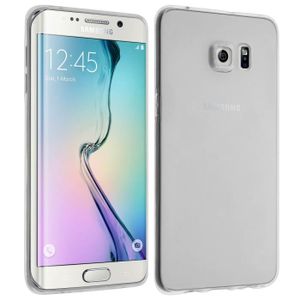 Pour Samsung Galaxy S6 Edge plus Etui Rabat en Gel Souple Transparent Pour Samsung Galaxy S6 Edge plus Etui Rabat en Gel Souple Transparent