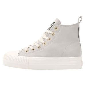 BASKET Baskets femme - BRITISH KNIGHTS - Kaya Mid - Plateforme - Gris/Blanc - Taille 37