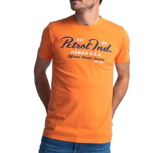 T-SHIRT T-shirt Homme Orange PETROL INDUSTRIES TSR601 - 10