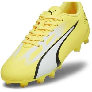 Chaussures de soccer en gazon artificiel jaune et noir TF - Mizuno