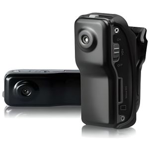 CAMÉRA MINIATURE Mini caméra espion - Camera SPORT ESPION - Noir - Enregistrement vidéo 720x480 - Détection de son