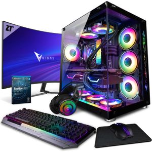 UNITÉ CENTRALE + ÉCRAN Vibox II-6 SG PC Gamer - 27" Écran Pack - Intel i5
