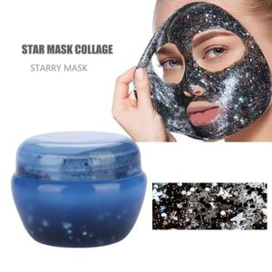 MASQUE VISAGE - PATCH HURRISE Masque étoile ALIVER Starry Sky Glow Glitter Sequin Masque Peel Off Masque Hydratant Soins De La Peau Du Visage 06