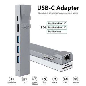 STATION D'ACCUEIL  CS-02548-Adaptateur USB 3.0 type c vers HDMI 4K. T