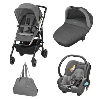BEBE CONFORT Poussette Combinee Trio Loola Excel Concrete Grey 2015 Cdiscount Puericulture Eveil bebe