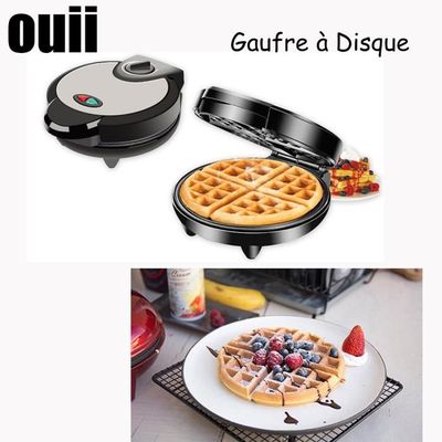 ASANMU Petit Gaufrier Rond, Machine a Gauffre et pancake Waffle