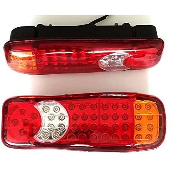 2X LED Arbeitsscheinwerfer KFZ 48W 12V/24V Auto Strahler Traktor Scheinwerfer DE 787894611399