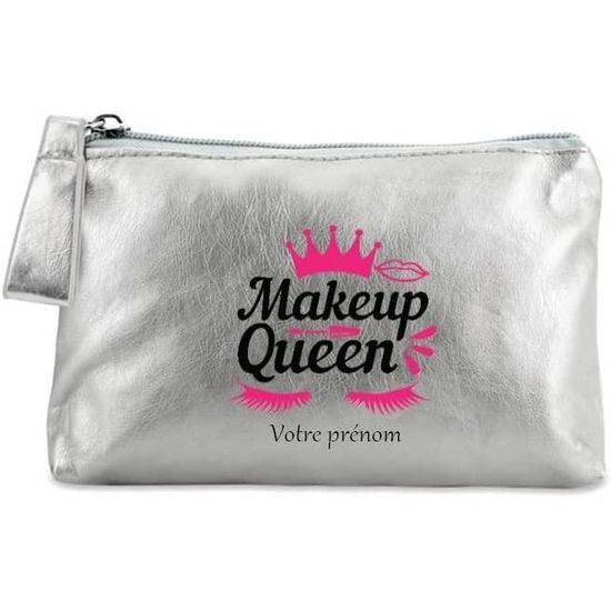 Trousse De Maquillage En Cuir Rouge Fait Main - Pochette Cosmétique Qualité - Neuf Sans étiquette