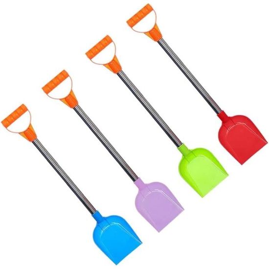 Jouet Sable Enfants Pelles De Plage En Plastique – Lot De 10, Jouet Sable Pour Enfants, Robustes Et Colorées (18 Cm) Pelles Plage Enfant