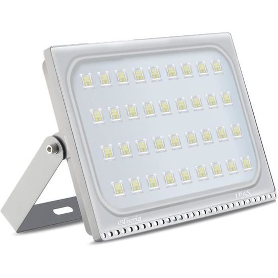 Projecteur LED Extérieur 200W Avec Détecteur De Mouvement - 20000LM, IP66, Télécommande, 3 Têtes Orientables