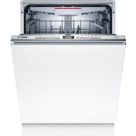 Lave-Vaisselle Tout Intégrable BOSCH SBD6TCX00E - Gris - Eco 50°C - 9,5 Litres - 44 dB