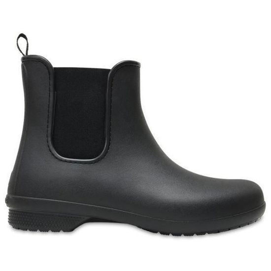 Bottes Crocs Freesail Chelsea Roomy Fit noires pour femme Taille UK W3 US W5 Noir Cdiscount Chaussures