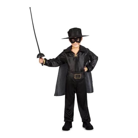 TK Gruppe Timo Klingler Bandit Lot de 5 masques pour les yeux noirs pour enfants et adultes pour le carnaval et le carnaval