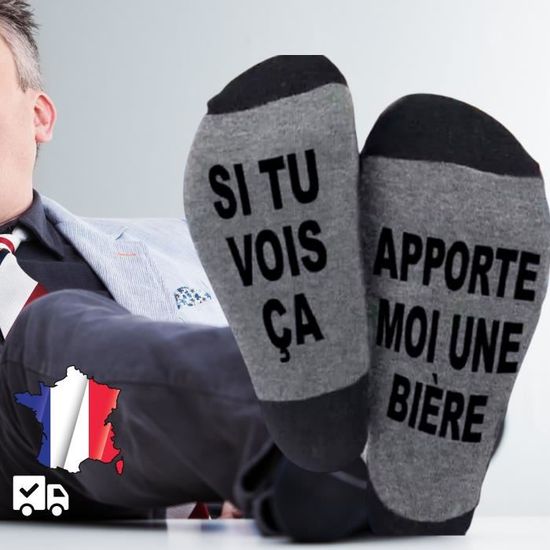 Chaussettes chaudes rigolotes pour hommes de 5.99 €