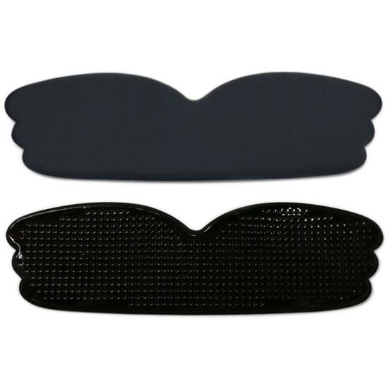 6 Coussinets Silicone Anti-glisse Pour Bretelles De Soutien-gorge - Confort Et Maintien - Couleurs Noir, Blanc, Nude